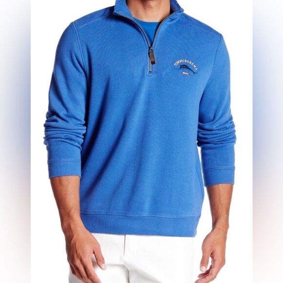 Tommy Bahama Aruba quarter zip pullover - Picture 6 of 6